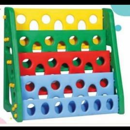 Plastic Book Storage Shelf