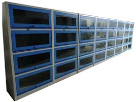 Office Blue MS Book Shelf