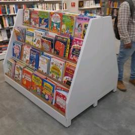 Metal Bookstore Display Unit