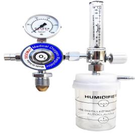 Portable Flowmeter and Humidifier Machine