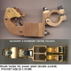 Brass 25mm Brush Holder for Slip Rings