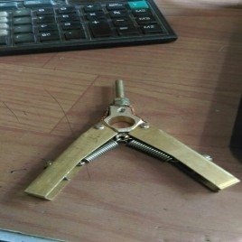 Brass Brush Holder - Model 02