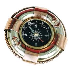 Tabletop Brass Compass