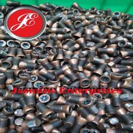 Brass Full Thread Torx Screw, Polished