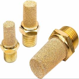 Brass Industrial Silencers 1/2 Inch