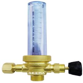 Brass Gas Flow Meter, 0-40 L/Min