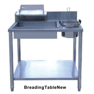304 SS Breading Table
