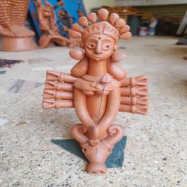 Brick Colour Terracotta Decor Item