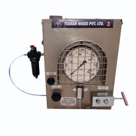 Brown SS Hydraulic Hose Test Machine