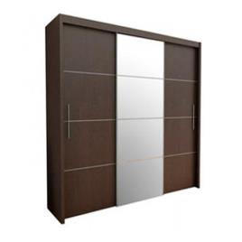Double Door Wooden Wardrobe