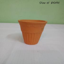 Brown Clay Tea Kullad, Small