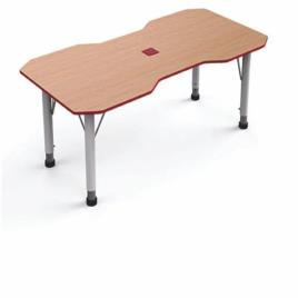 Brown Play Castle Table