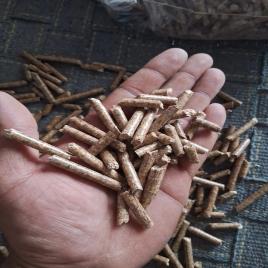 Pine Wood Biofuel Pellets, 7mm Thickness