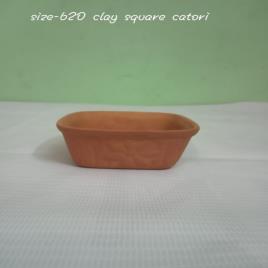 Square Terracotta Catori Bowl
