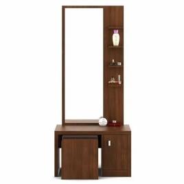 Polished Single Door Dressing Cabinet