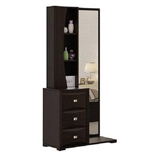 Waterproof Brown Wooden Dressing Table
