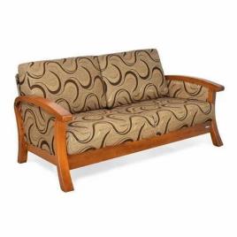 Brown Wood Sofa