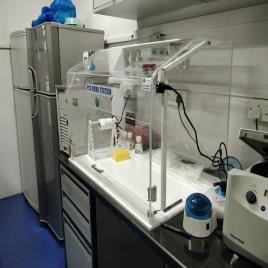 PCR Workstation with HEPA Filter