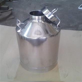BSI Steel Milk Canister