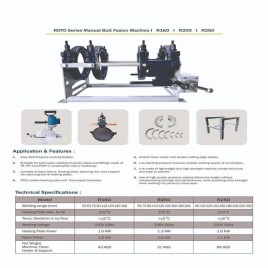 Butt Fusion HDPE Pipe Welding Machine