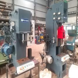C Frame Hydraulic Press - 4/8 Ton