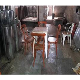 Cafeteria Seating Table Chair Set