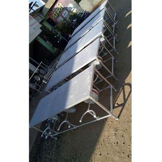 Canteen Table with Folding Stool