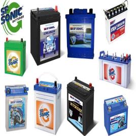 12V SF Sonic Tubular Battery