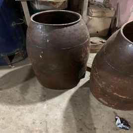 200L Iron Round Head Tandoor