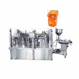 Capping Spout Pouch Filler