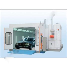 Automated Car Paint Spray Booth with Drying