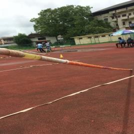 Carbon Fibers Blue Pole Vault Equipment