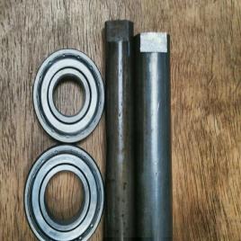 Carbon Steel Industrial Conveyor Roller Parts