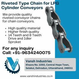 Carbon Steel Riveted Conveyor Chain