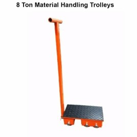 Orange Cargo Trolley with Handle