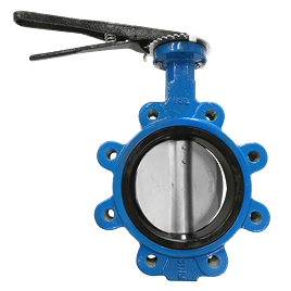 Cast Iron Lever Butterfly Valve