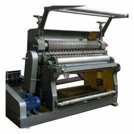 Cast Iron Oblique Paper Corrugation Machine