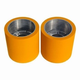 Cast Iron Rice Husker Rubber Roll, Mudish Yellow