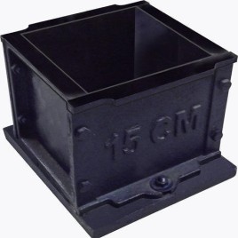 Cast Iron Square Cube Mold