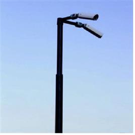 Galvanized CCTV Pole