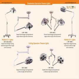 Ceiling Surgical Theatre Lights
