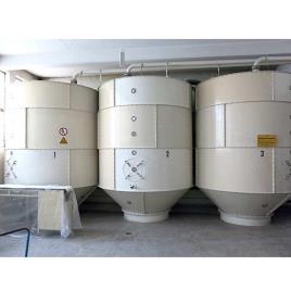 Cement Flat Bottom Flour Storage Silo