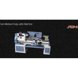 Pedestal Bed Lathe Machine, 0-500 rpm