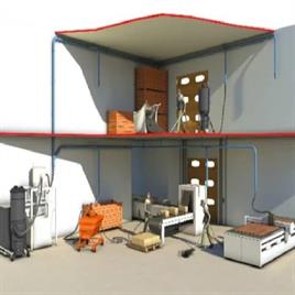 Stainless Steel Central Vacuum Machine