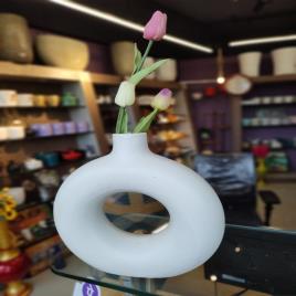 Ceramic Flower Vase for Home Decor