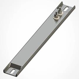 Ceramic Strip Heater, 230V, 30W/sq.in.