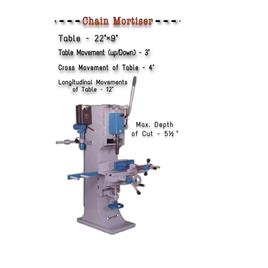 Manual Chain Mortising Machine