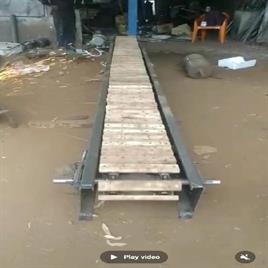 Steel Chain Slat Conveyor Equipment