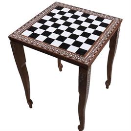 Wooden Cheese Playing Table