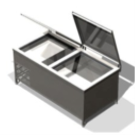 Chest Type Bottle Cooler Freezer